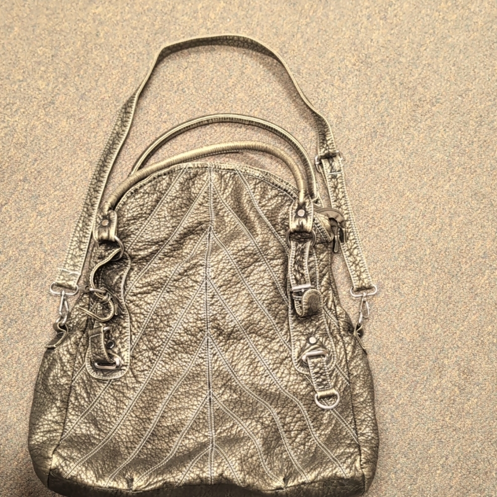 Leather large bag